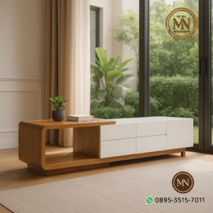 Tv Cabinet Jati Minimalis