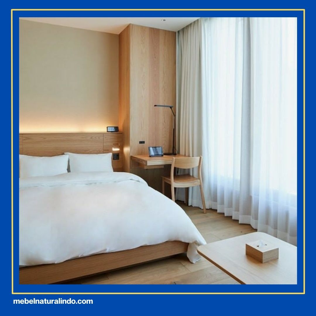 Tempat Tidur Kayu Jati Minimalis Modern