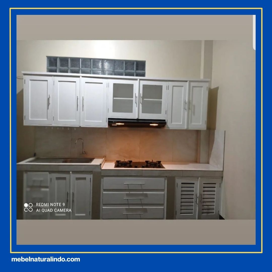 Kitchen Set Kayu Jati Minimalis