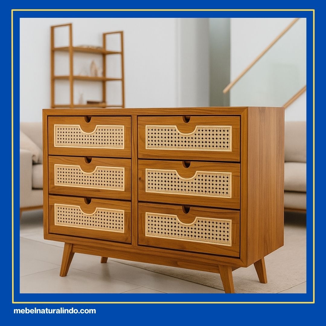 Kabinet TV Kayu Jati