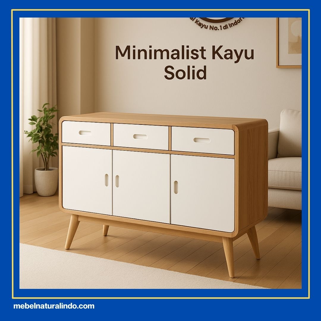 Kabinet TV Kayu Jati