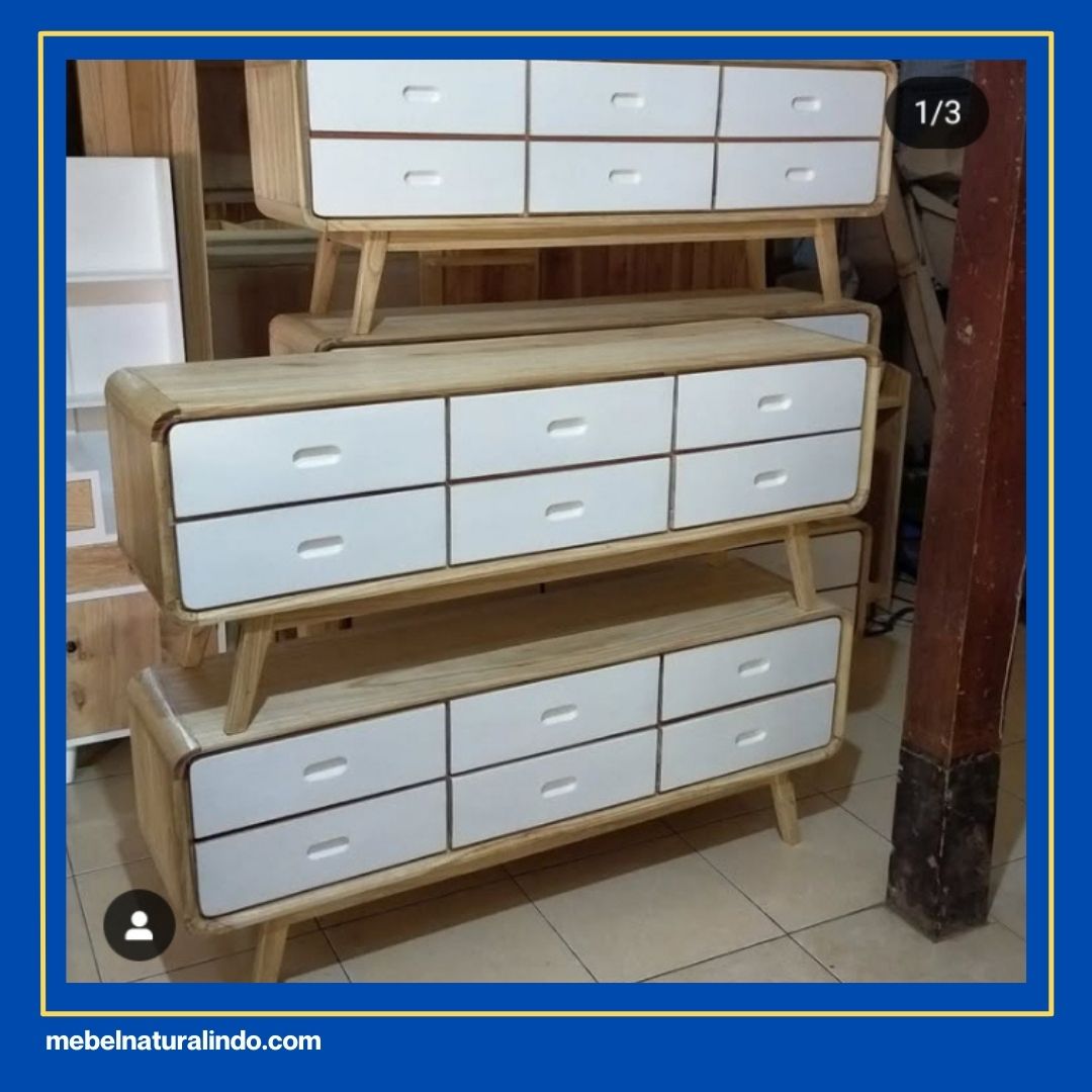 Kabinet TV Kayu Jati