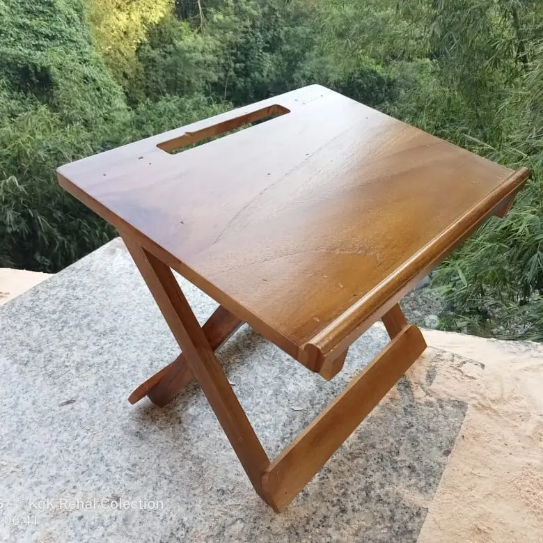 Meja Lipat Kayu Jati