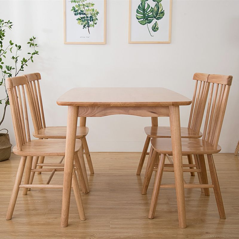 Set Meja Makan Minimalis Kayu Jati