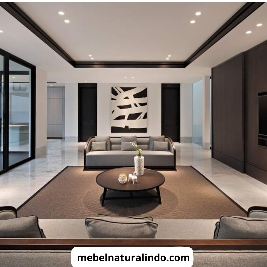 Interior HPL Ruang Tamu